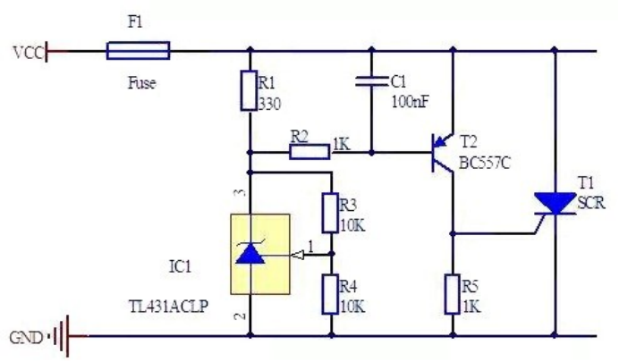 What is the Crowbar driver circuit