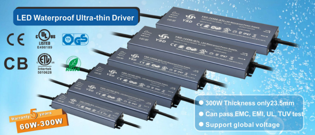 LED Waterproof Ultra-thin Driver