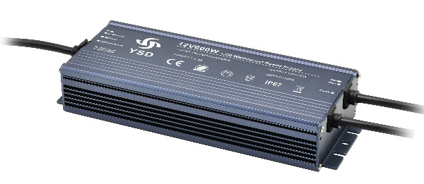 Led waterproof power supply model: ysd-600w-12  